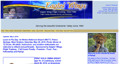 Desktop Screenshot of eagleswings.net