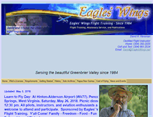 Tablet Screenshot of eagleswings.net
