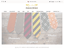 Tablet Screenshot of eagleswings.com